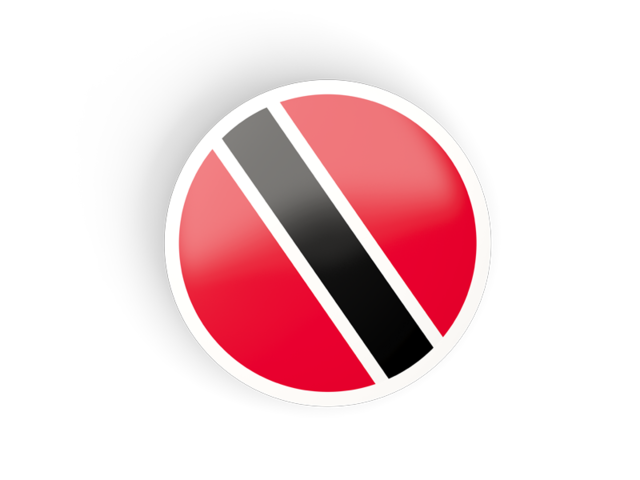 Round concave icon. Download flag icon of Trinidad and Tobago at PNG format