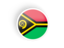 Vanuatu. Round concave icon. Download icon.