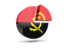 Angola. Round diagram. Download icon.