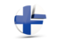 Finland. Round diagram. Download icon.