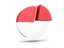 Indonesia. Round diagram. Download icon.