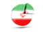 Iran. Round diagram. Download icon.