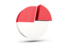 Monaco. Round diagram. Download icon.
