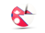 Nepal. Round diagram. Download icon.