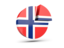 Norway. Round diagram. Download icon.