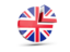 United Kingdom. Round diagram. Download icon.