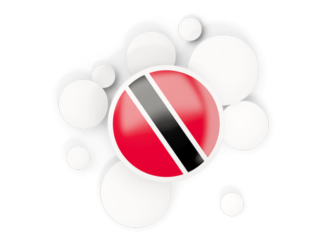 Round flag with circles. Download flag icon of Trinidad and Tobago at PNG format