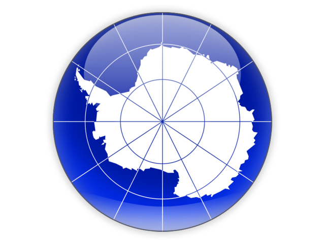 Round icon. Download flag icon of Antarctica at PNG format