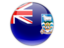 Icons and illustration of flag of Falkland Islands