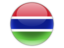 Icons and illustration of flag of Gambia