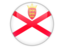 Icons and illustration of flag of Jersey