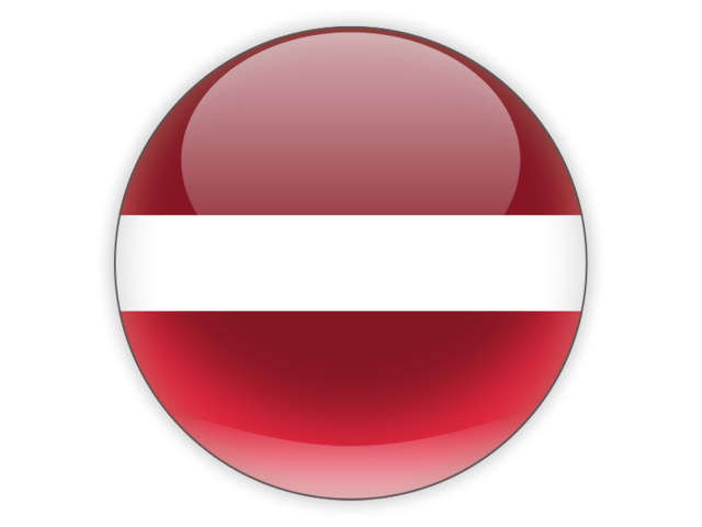 Round icon. Download flag icon of Latvia at PNG format