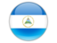 Icons and illustration of flag of Nicaragua