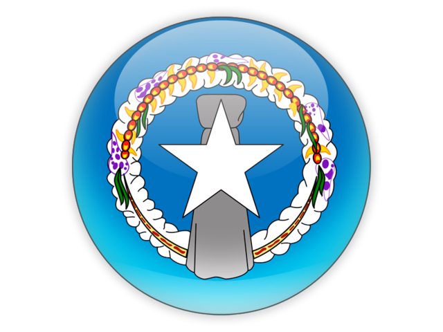 Round icon. Download flag icon of Northern Mariana Islands at PNG format