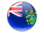 Pitcairn Islands. Round icon. Download icon.