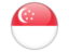 Icons and illustration of flag of Singapore