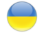 Ukraine. Round icon. Download icon.