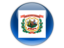 Flag of state of West Virginia. Round icon. Download icon