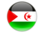 Western Sahara. Round icon. Download icon.
