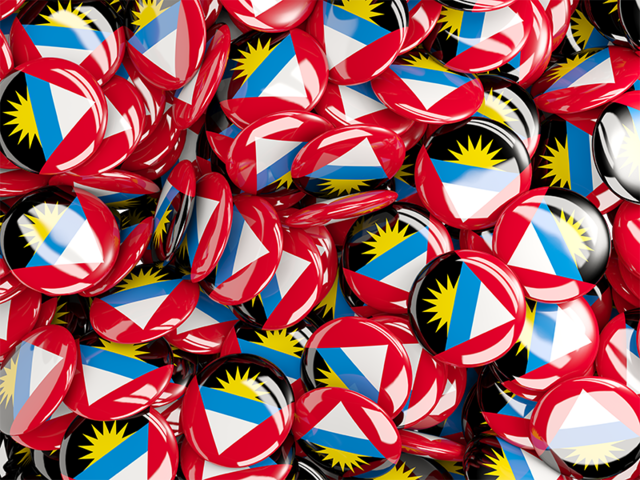 Round pin background. Download flag icon of Antigua and Barbuda at PNG format