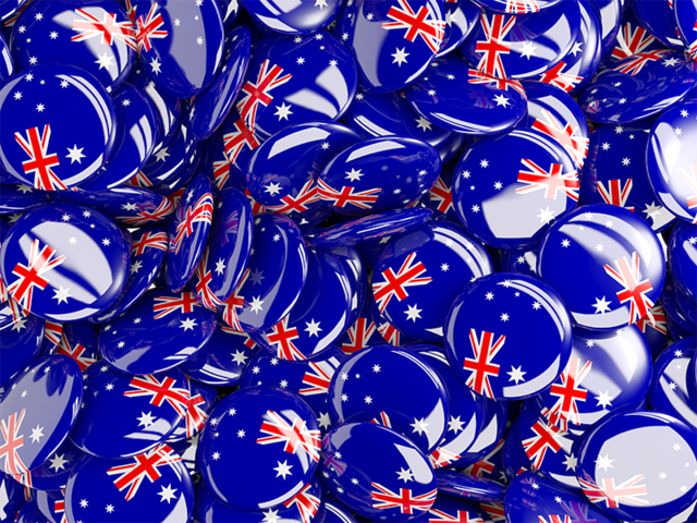 Round pin background. Download flag icon of Australia at PNG format