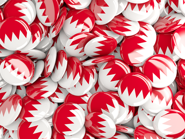 Round pin background. Download flag icon of Bahrain at PNG format