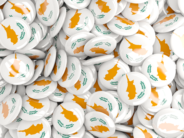 Round pin background. Download flag icon of Cyprus at PNG format