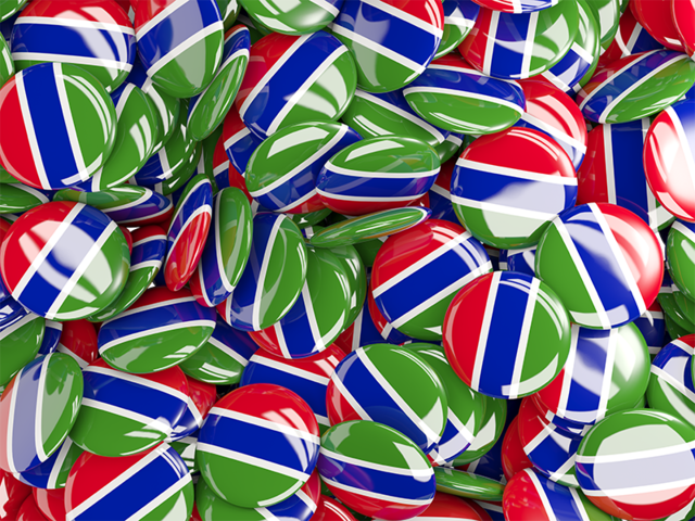 Round pin background. Download flag icon of Gambia at PNG format