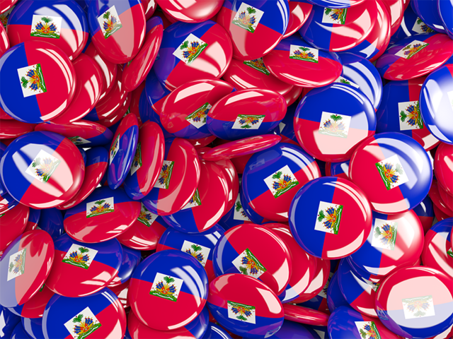 Round pin background. Download flag icon of Haiti at PNG format