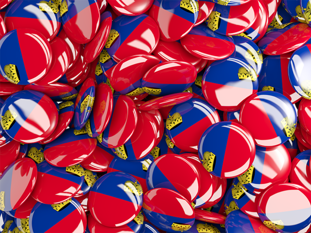 Round pin background. Download flag icon of Liechtenstein at PNG format