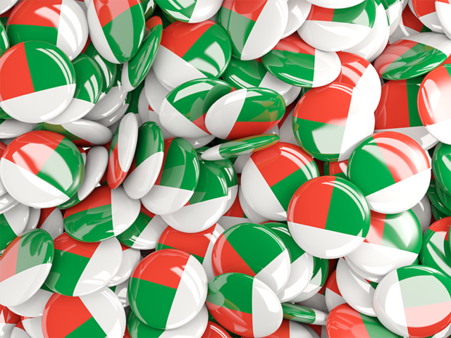 Round pin background. Download flag icon of Madagascar at PNG format