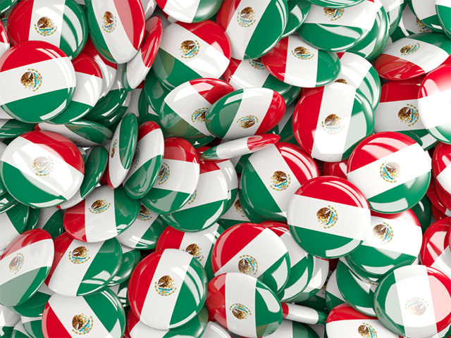 Round pin background. Download flag icon of Mexico at PNG format