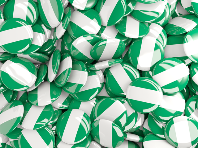 Round pin background. Download flag icon of Nigeria at PNG format