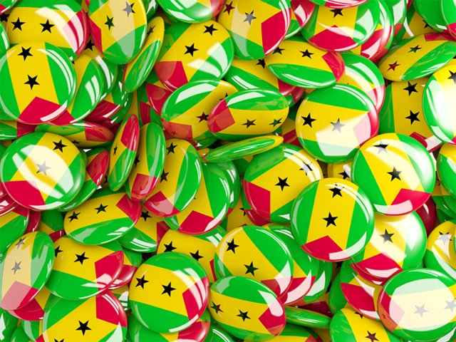 Round pin background. Download flag icon of Sao Tome and Principe at PNG format