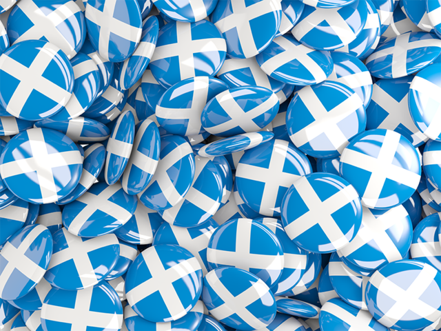 Round pin background. Download flag icon of Scotland at PNG format