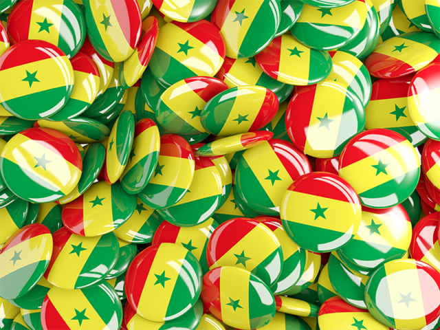 Round pin background. Download flag icon of Senegal at PNG format