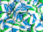 Sierra Leone. Round pin background. Download icon.