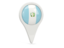 Guatemala. Round pin icon. Download icon.