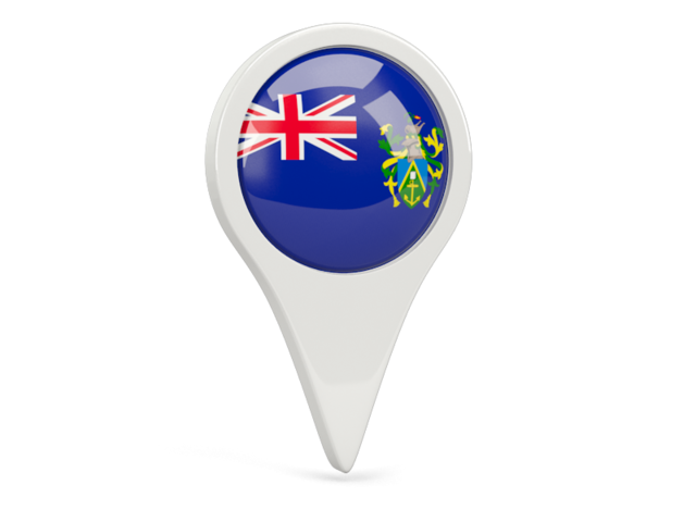 Round pin icon. Download flag icon of Pitcairn Islands at PNG format