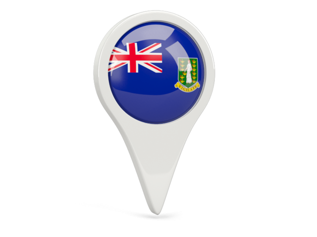 Round pin icon. Download flag icon of Virgin Islands at PNG format
