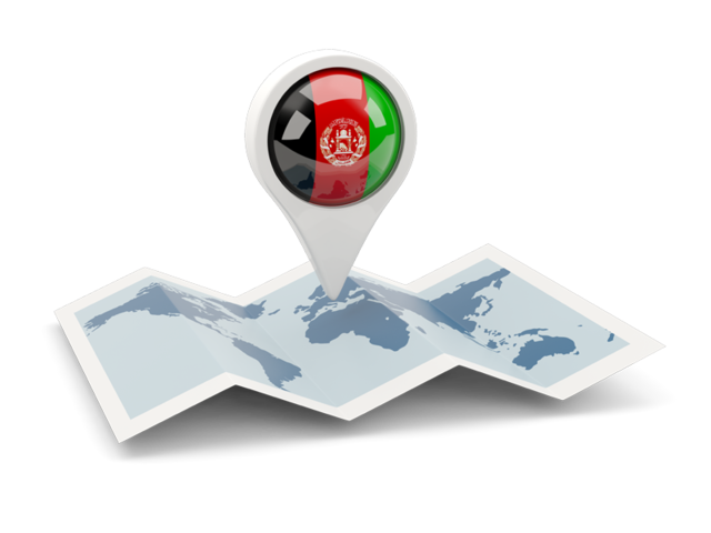Round pin with map. Download flag icon of Afghanistan at PNG format