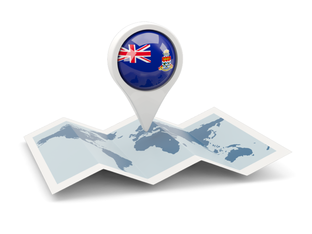 Round pin with map. Download flag icon of Cayman Islands at PNG format