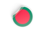 Bangladesh. Round sticker. Download icon.