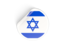 Israel. Round sticker. Download icon.