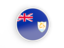 Anguilla. Round icon with white frame. Download icon.