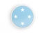 Micronesia. Round icon with white frame. Download icon.