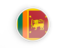 Sri Lanka. Round icon with white frame. Download icon.