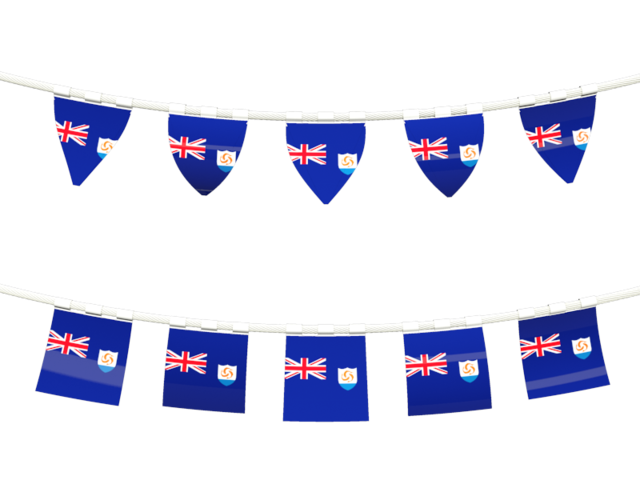 Rows of flags. Download flag icon of Anguilla at PNG format