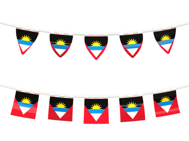 Rows of flags. Download flag icon of Antigua and Barbuda at PNG format