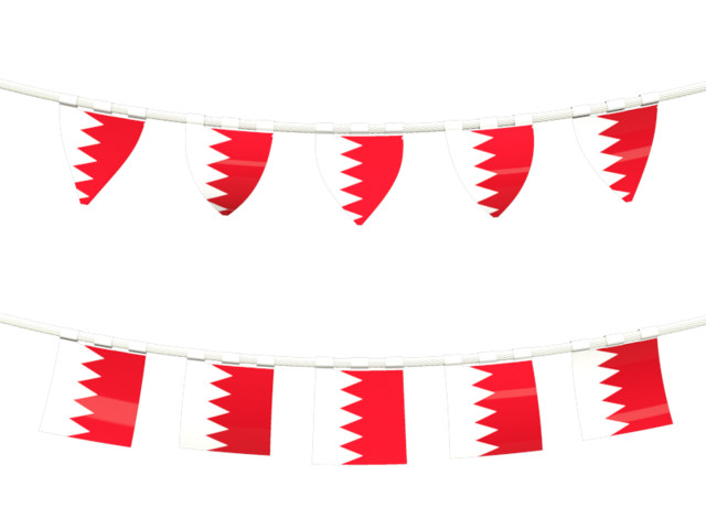 Rows of flags. Download flag icon of Bahrain at PNG format